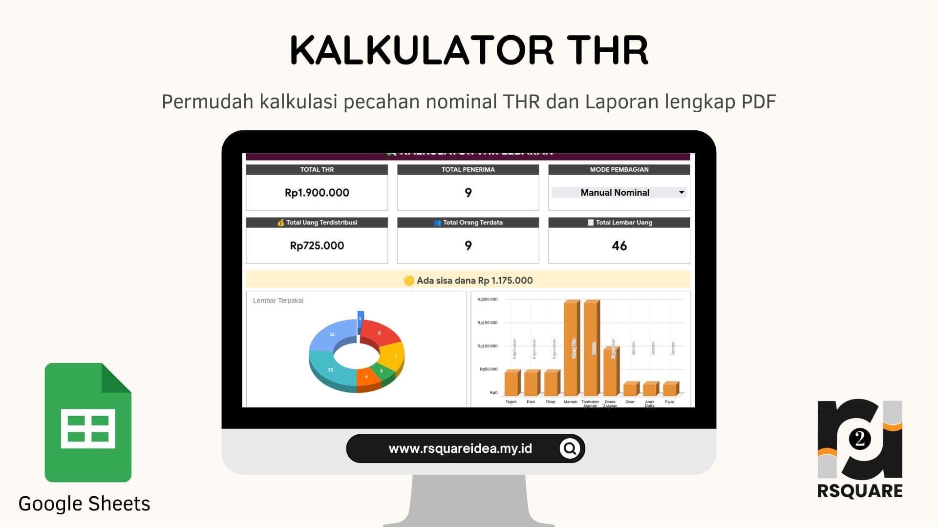 Template Kalkulator THR