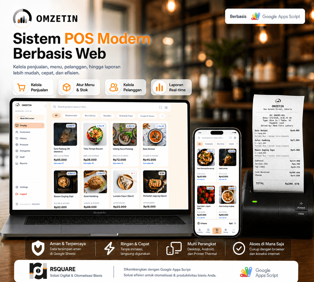 OMZETIN (Point of Sale)